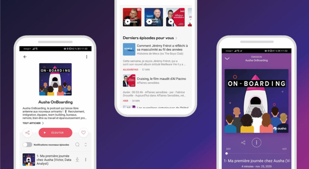 Add your podcast on Deezer