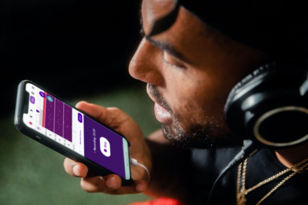Enregistrement d'un podcast avec un téléphone