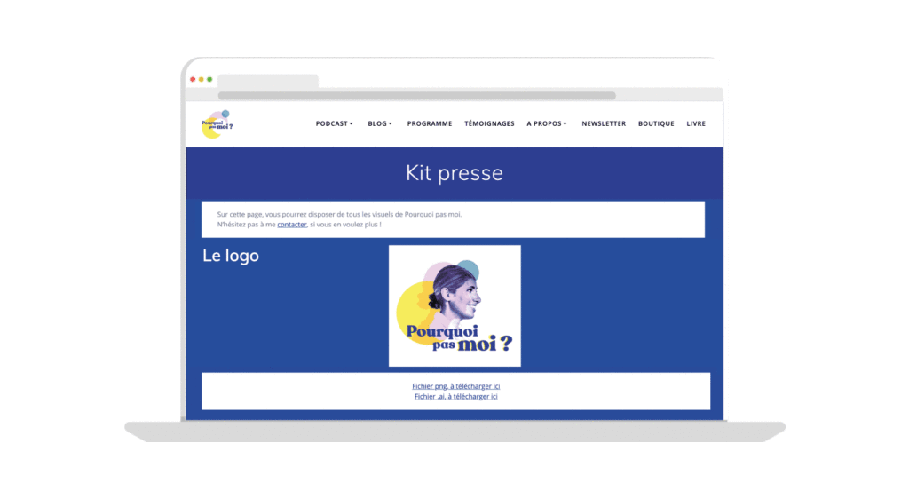 Communiqué de presse Pourquoi Pas Moi ?