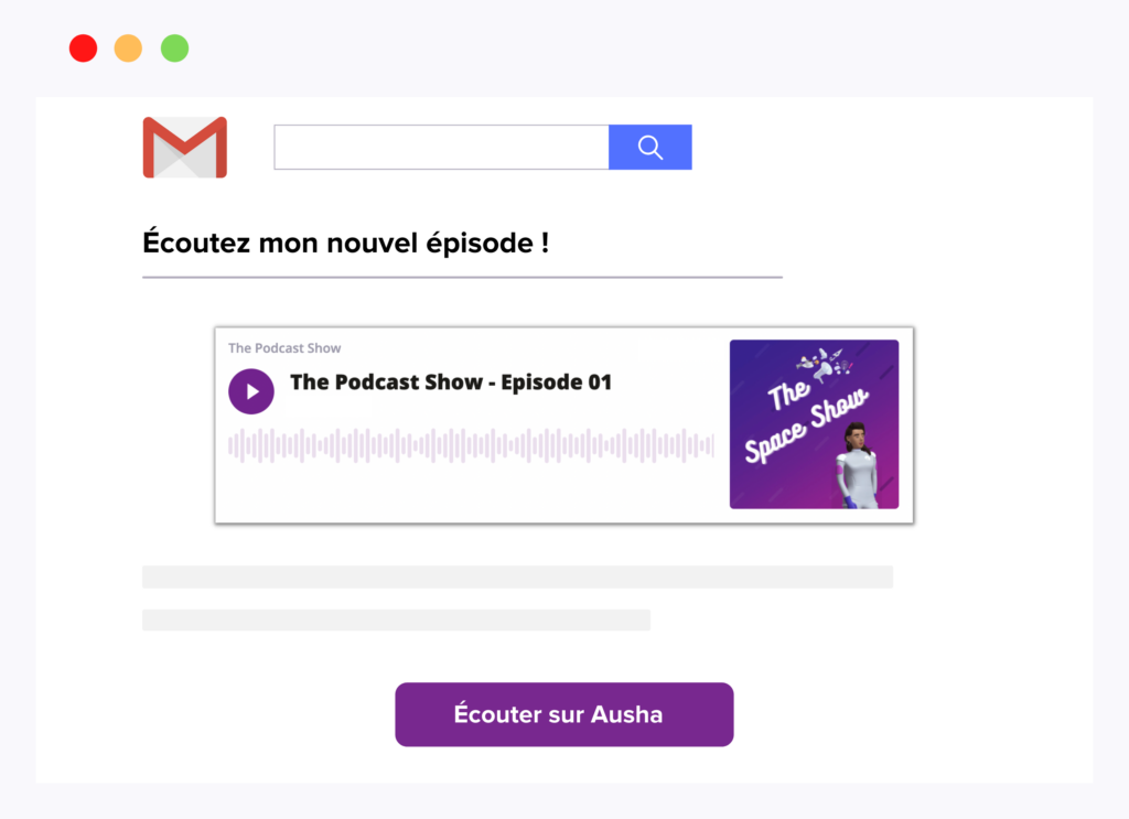 Newsletter view illustration