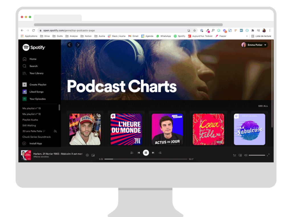 Size of a podcast cover art