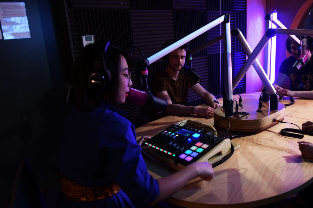 Recording podcasts to Maintain Regularity