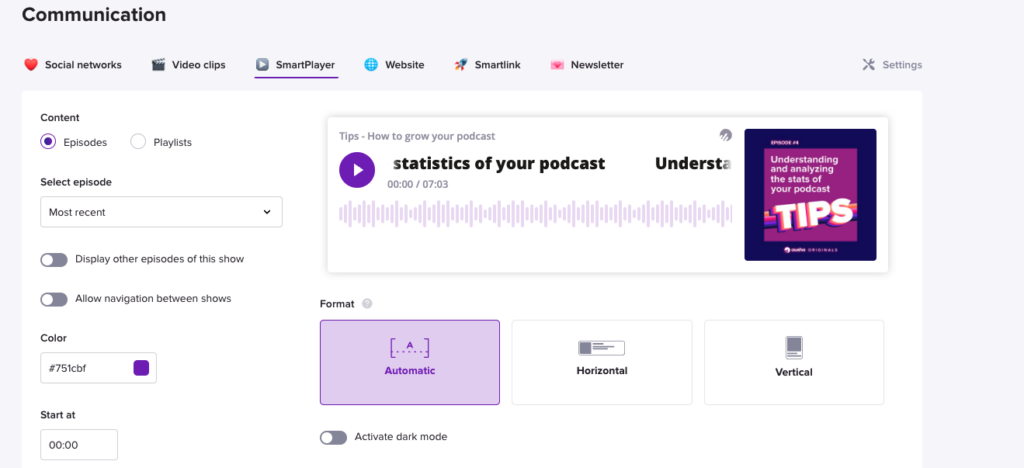how to distribute your podcast on your website
