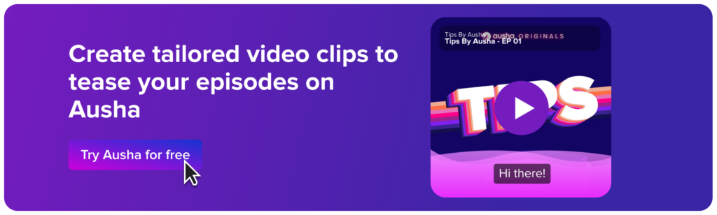 Video Clip to tease podcasts