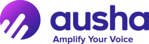 logo Ausha Amplify Your Voice