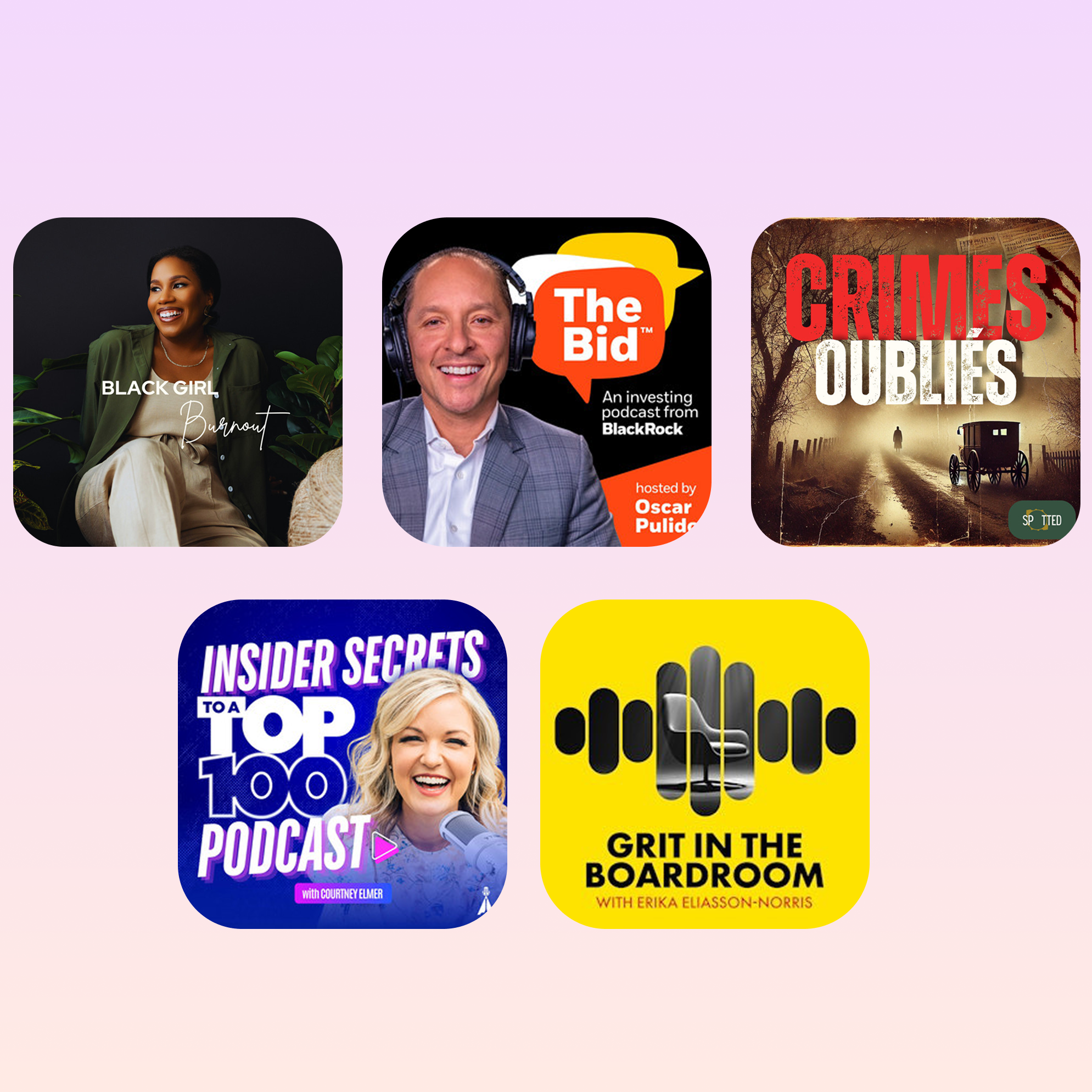 Podcast Search Optimization: What 5 Podcasts, Including BlackRock’s Branded Show and an Indie True Crime Hit, Teach Us About Ranking Higher on Apple and Spotify