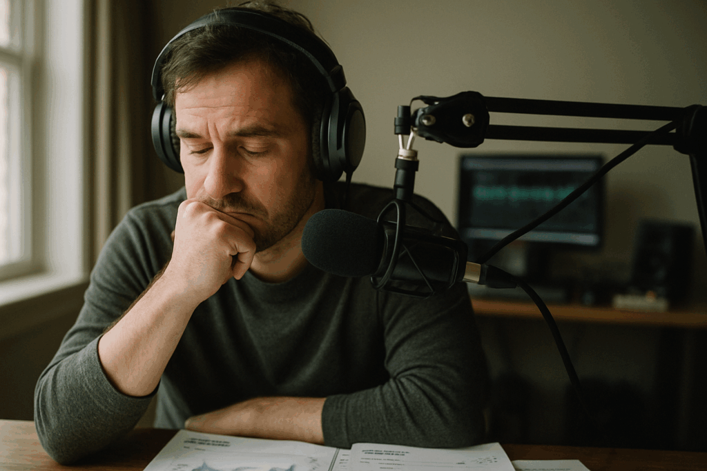 Le podfading version confirmée : comment relancer un podcast qui plafonne après 50, 100 ou 150 épisodes